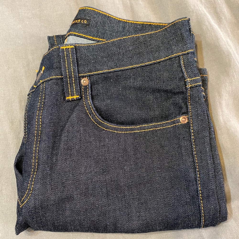Nudie Organic Grim Trim denim